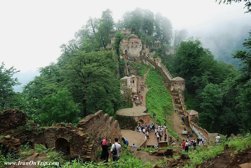 Rood Khan Castle in Gilan Iran - Rudkhan Castle in Gilan Iran - Castles of Iran