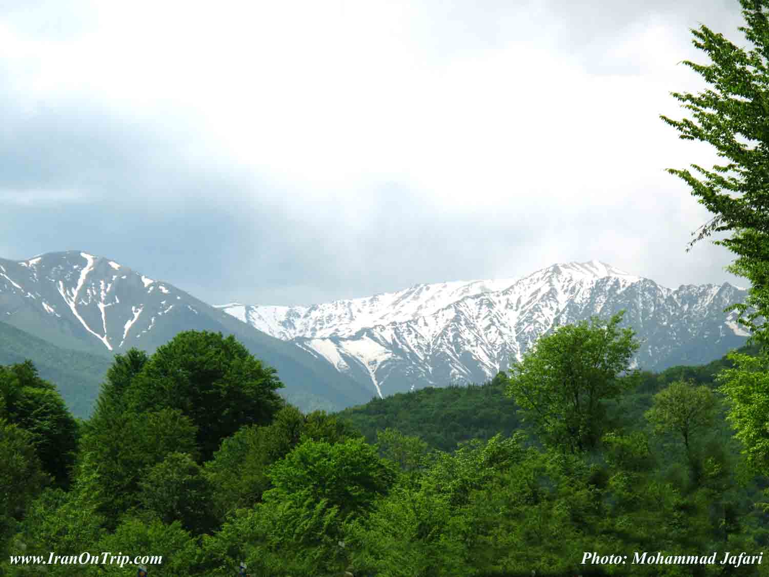 Kelardasht Village in Mazanderan Iran