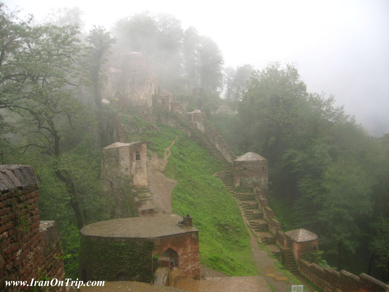 Rood Khan Castle in Gilan Iran - Rudkhan Castle in Gilan Iran - Castles of Iran