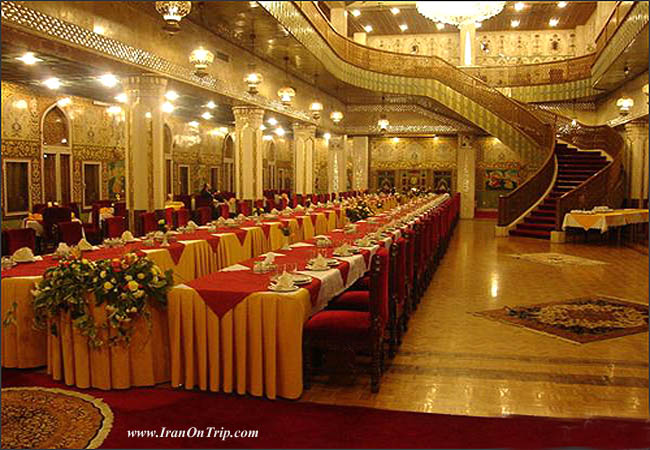 Restaurants of hotel Abbasi in Isfahan