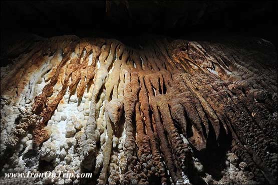 Chal Nakhjir Cave in Iran