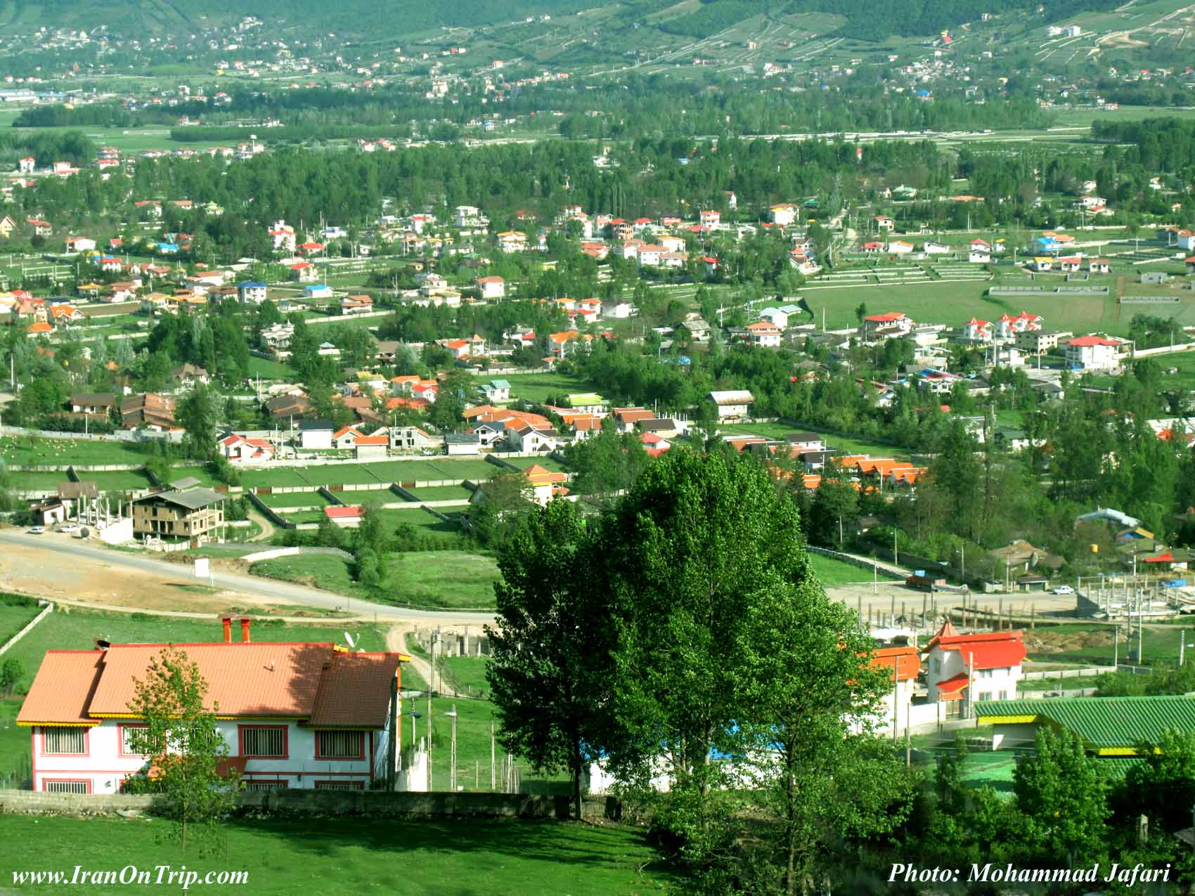 Kelardasht Village in Mazanderan Iran