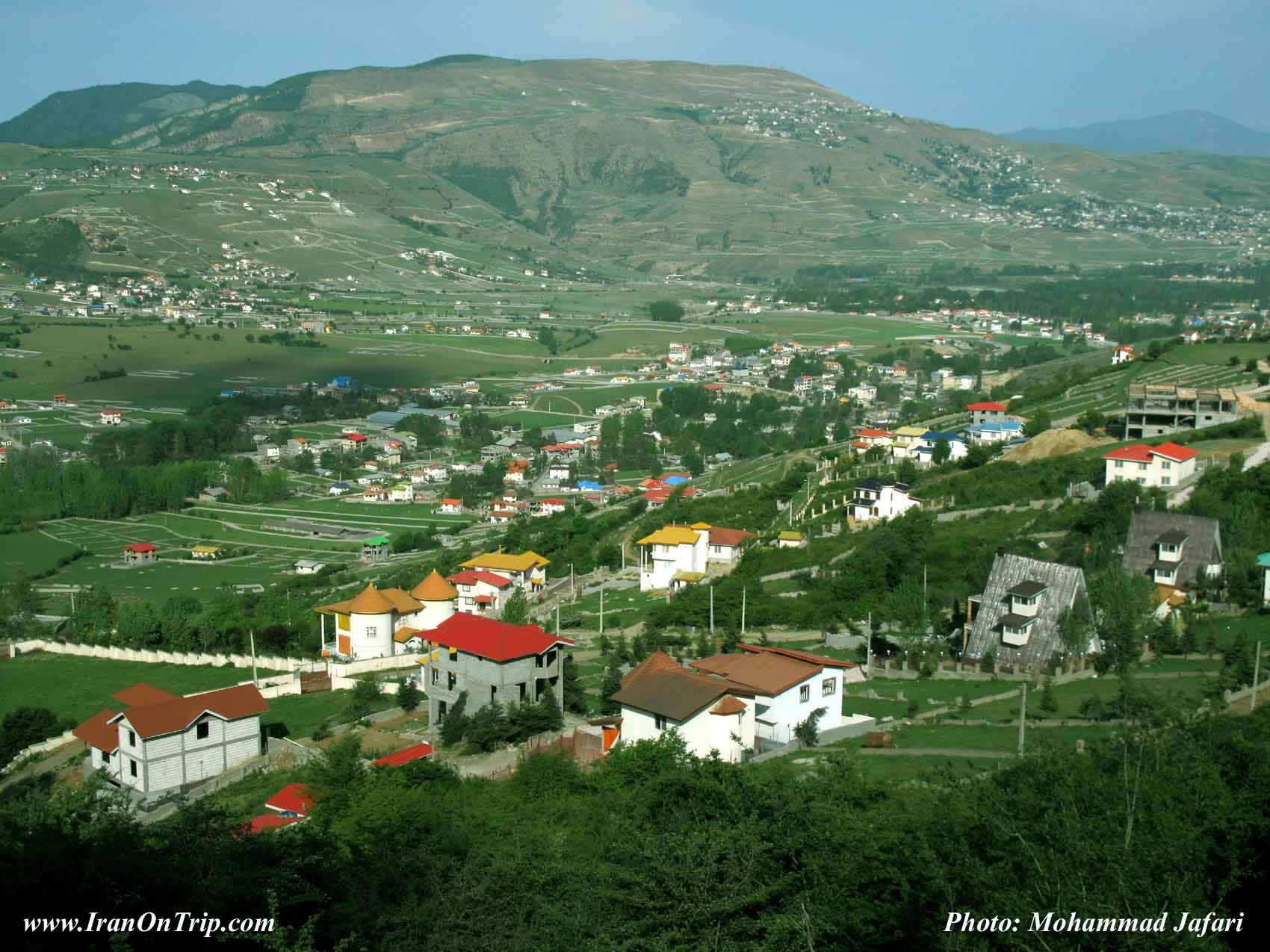 Kelardasht Village in Mazanderan Iran