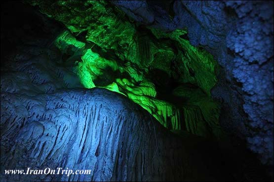 Chal Nakhjir Cave in Iran