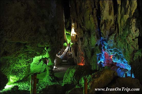 Chal Nakhjir Cave in Iran