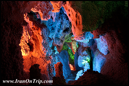 Chal Nakhjir Cave in Iran