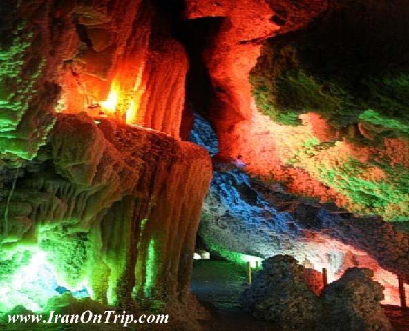 Chal Nakhjir Cave in Iran
