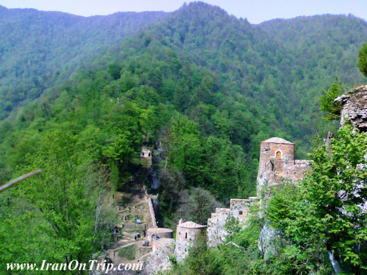 Rood Khan Castle in Gilan Iran - Rudkhan Castle in Gilan Iran - Castles of Iran