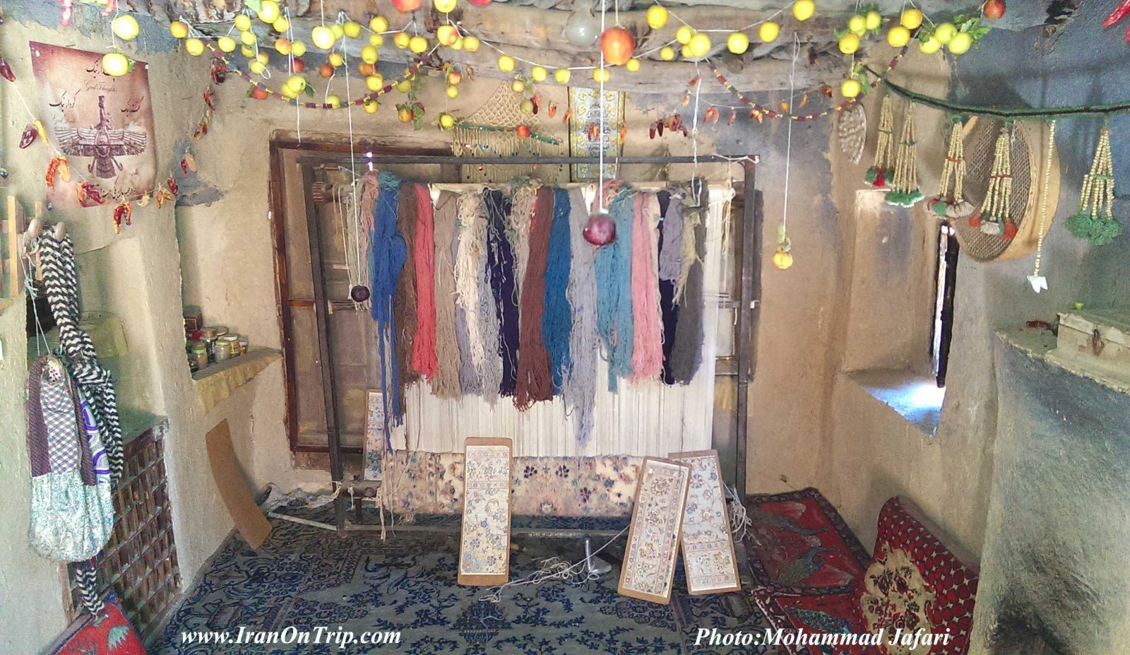 Abbas Barzegar Tourist Complex in Bavanat Iran - Abbas Barzegar's House in Bavanat