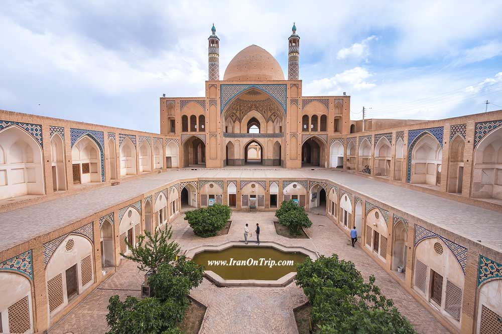 Historical Agha Bozorg Mosque of Kashan