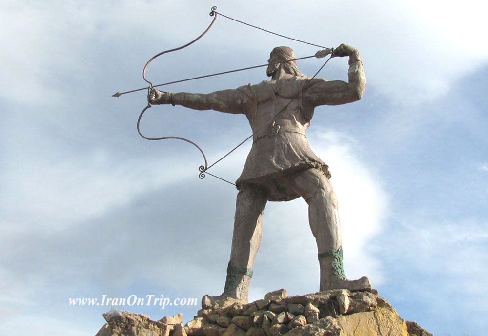 Arash Kamangir is a heroic archer of Iranian