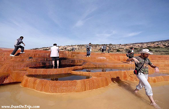 Badab Sourt spas in Mazanderan Iran