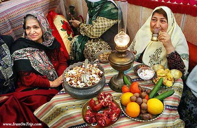 Celebrating Yalda Night in Iran