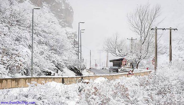 Chalus Road in Iran - Chaloos Road of Iran