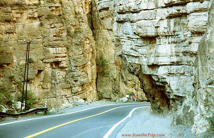 Chalus Road in Iran - Chaloos Road of Iran