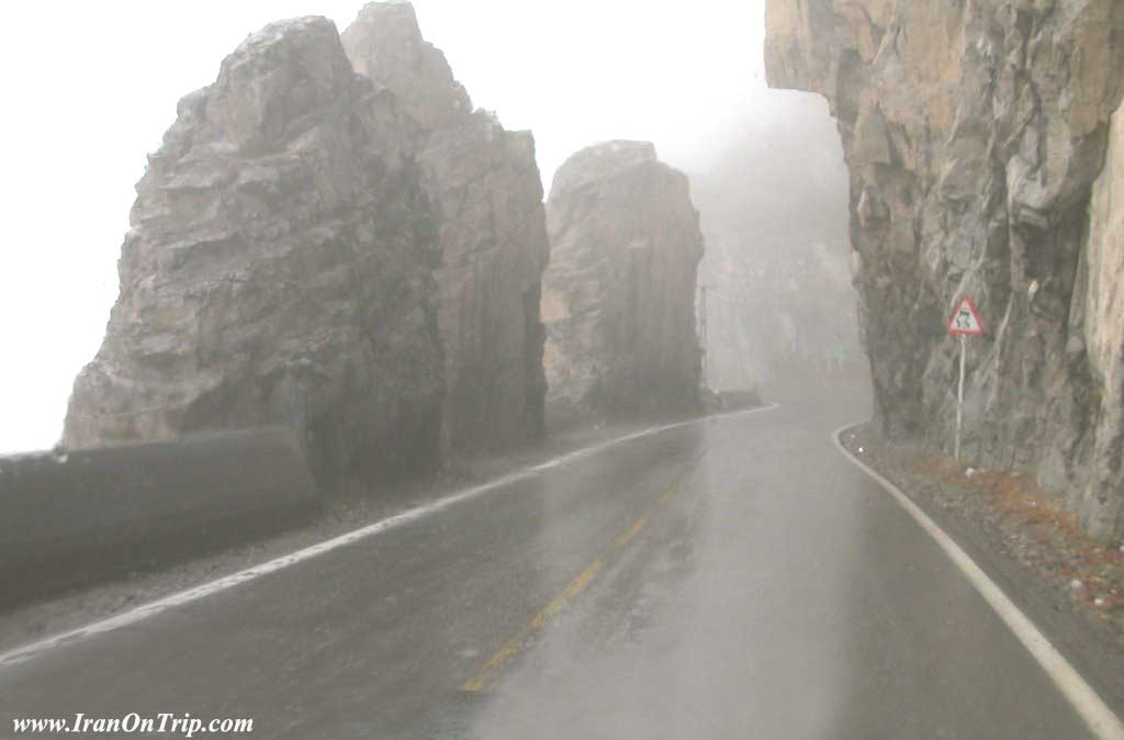 Chalus Road in Iran - Chaloos Road of Iran