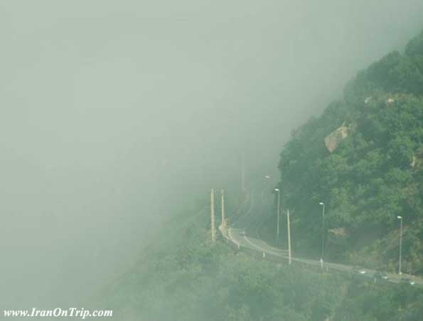 Chalus Road in Iran - Chaloos Road of Iran