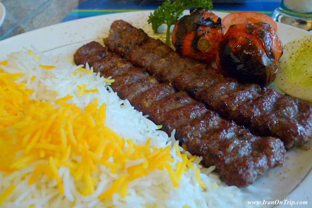 Chelo-Kabab or Chelow Kabab - Persian Food - Iranian Food - Iranian Cooking