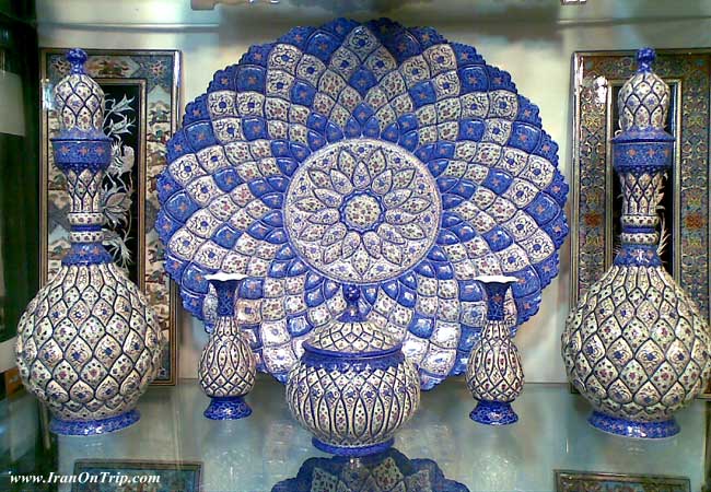 Enamel-Mina Kari - Iranian Art