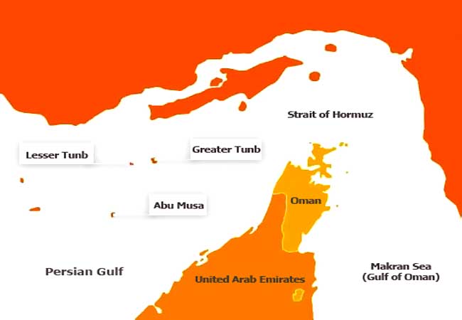 Greater Tunb & Lesser Tunb - islands of Iran