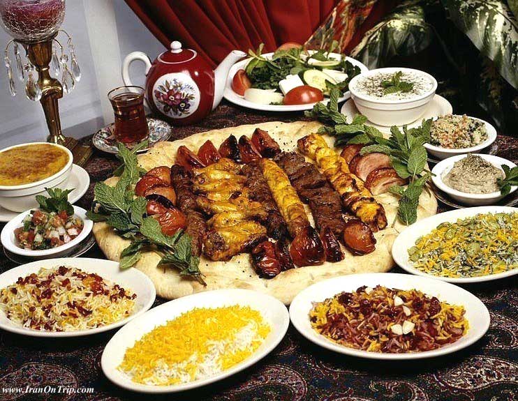 Iranian Food - Persian Cuisine - Persian Cooking - Iranian Cooking
