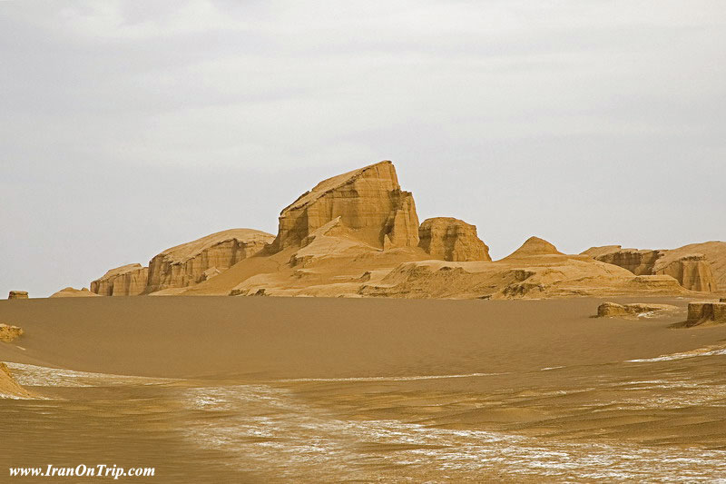 Kalout (Yardang) Desert in Iran