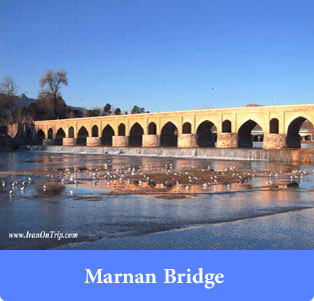Marnan Bridge - Historical Bridges of Iran