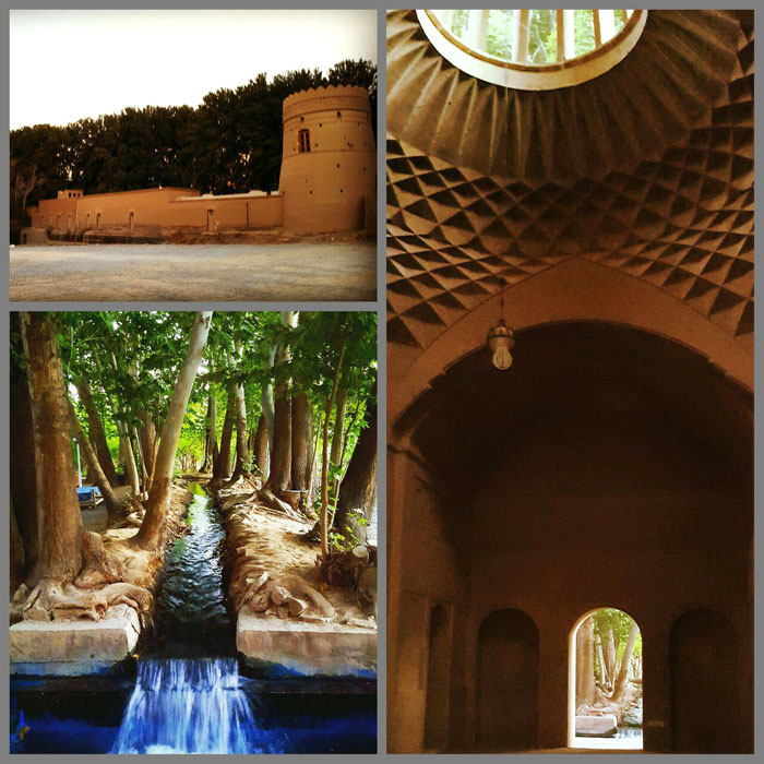 Pahlevanpoor garden in Yazd - Historical places of Mehriz 