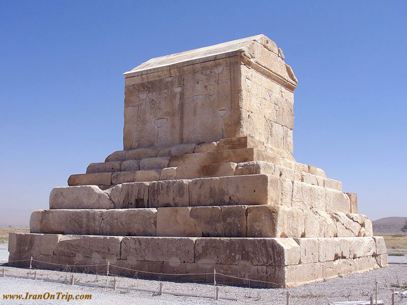 Tomb of Cyrus the Great in Pasargadae