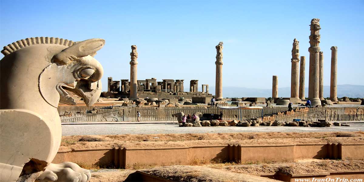 Persepolis-Takht-e Jamshid in Shiraz Iran