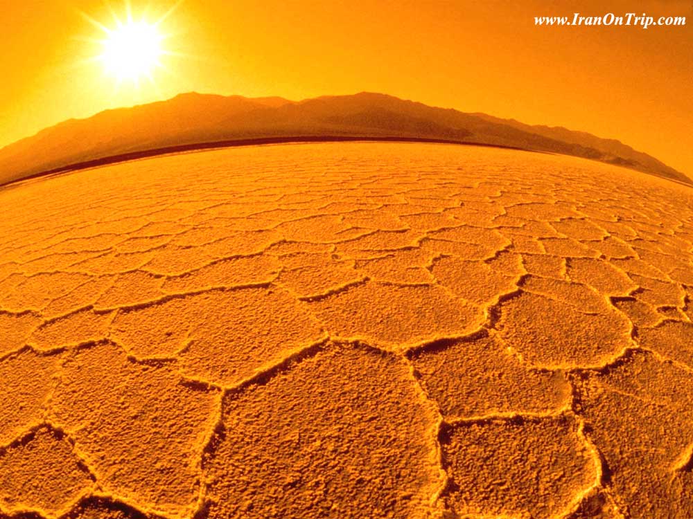 Jandagh Desert in Iran