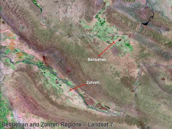 Plains of Iran - Behbehan and Zohreh plain