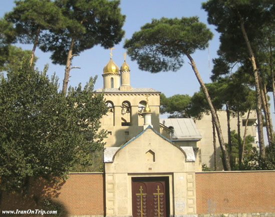 Tehran.Saint Nicholas cathedral of Russian Orthodox Church