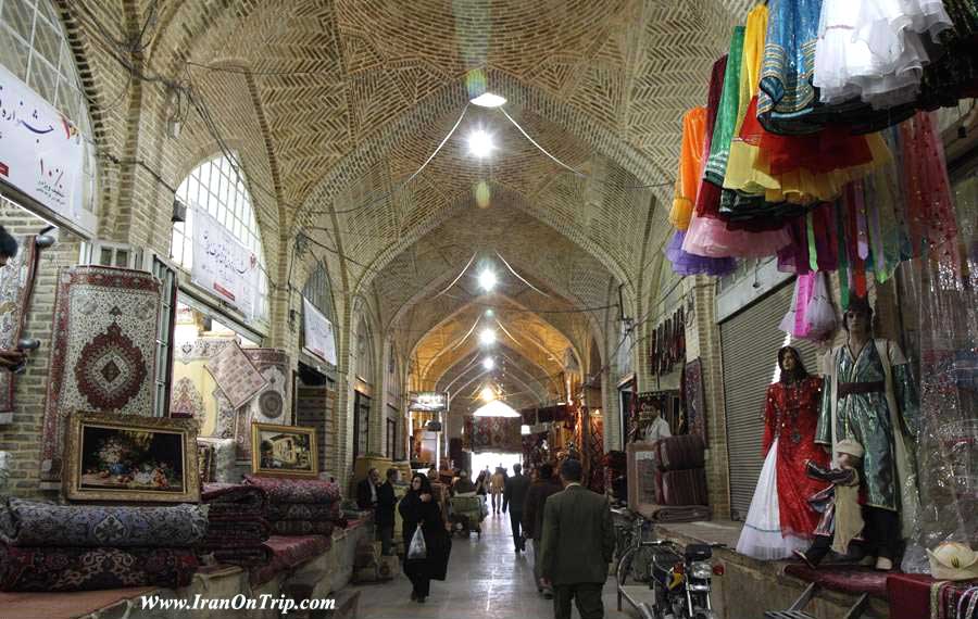 Vakil-traditional-bazaar in Siraz