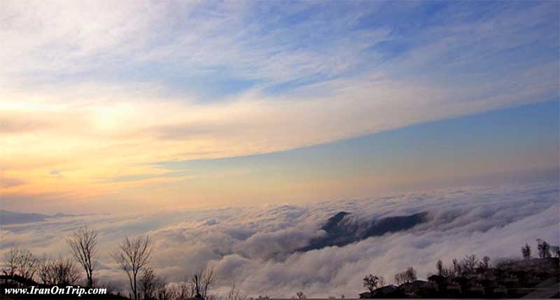 Village of Filband in Mazanderan Iran