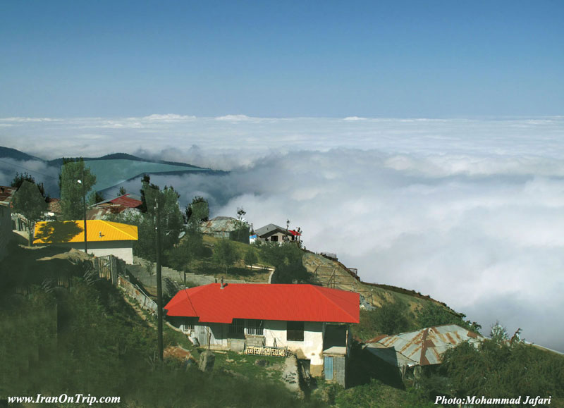 Village of Filband in Mazanderan Iran