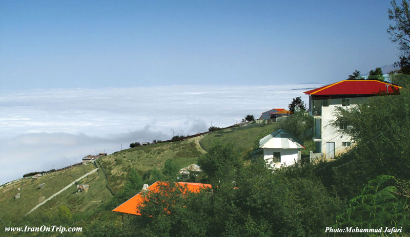 Village of Filband in Mazanderan Iran