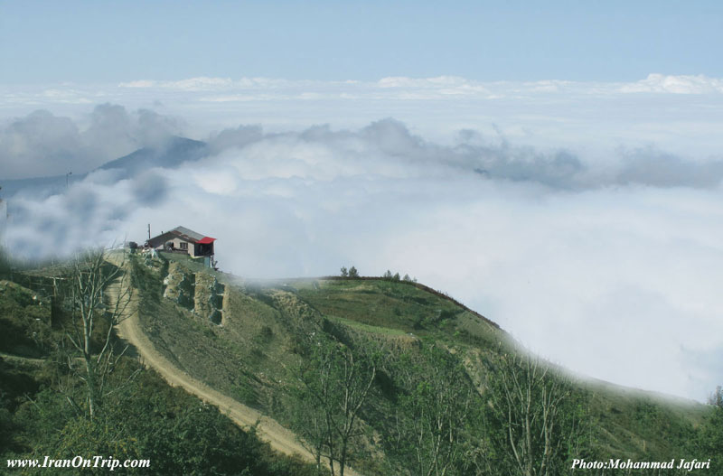 Village of Filband in Mazanderan Iran