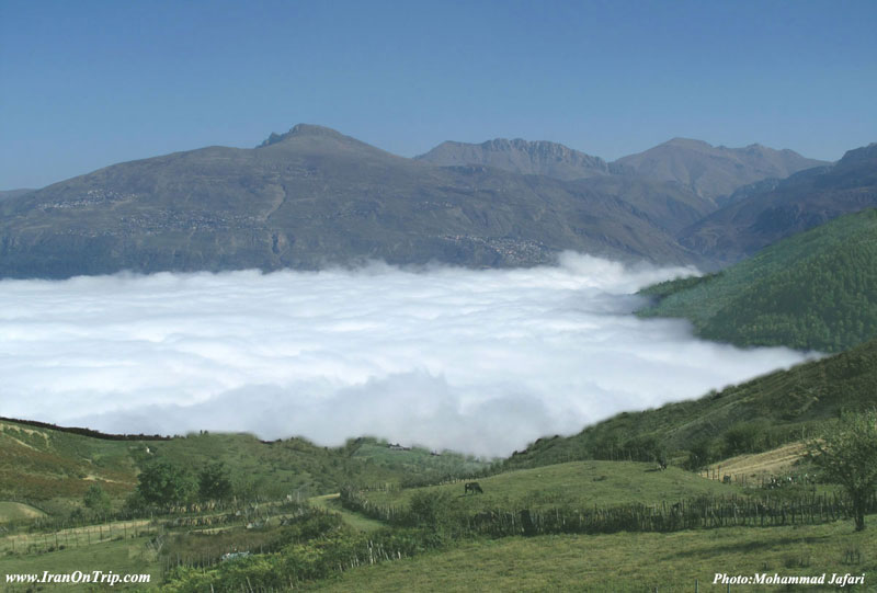 Village of Filband in Mazanderan Iran