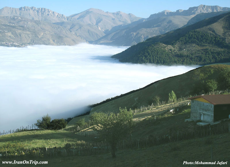 Village of Filband in Mazanderan Iran