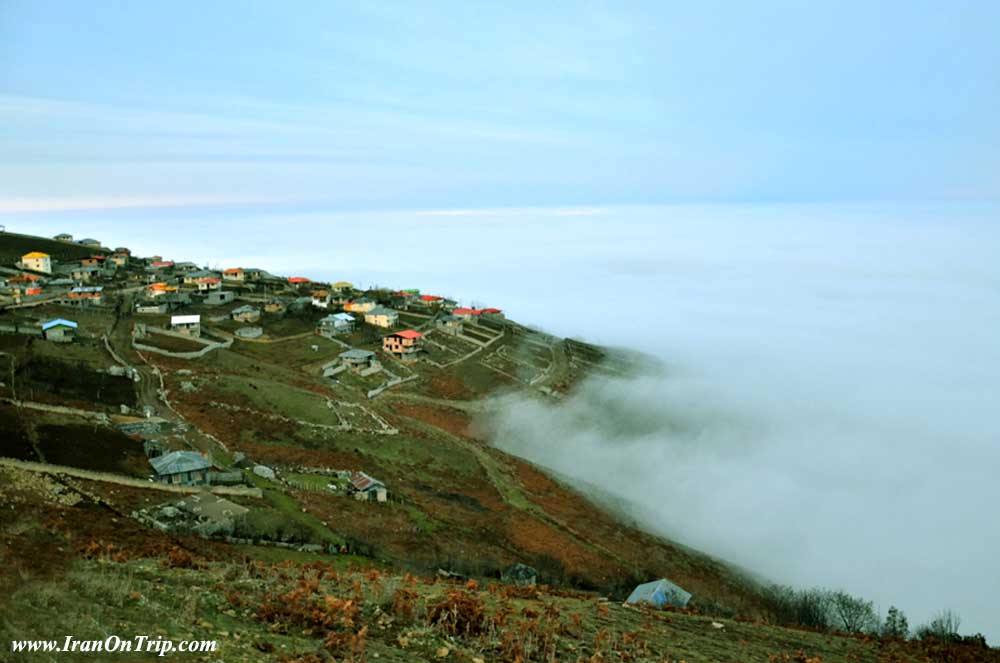 Village of Filband in Mazanderan Iran