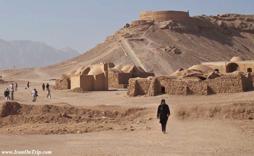 Yazd Dakhma - Tower of Silence of Yazd - Dakhmeh-ye Zartoshtiyun in Yazd