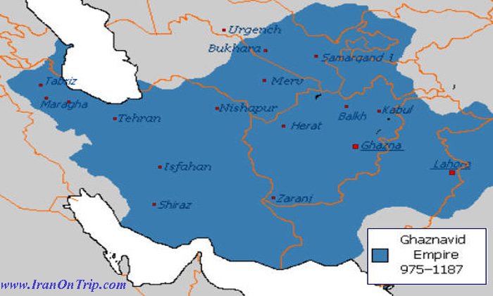 Ghaznavid Empire at its greatest extent