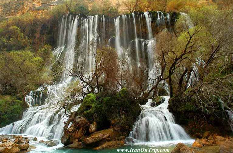 Shevi waterfall-Talleh zang waterfall-Talezang waterfall