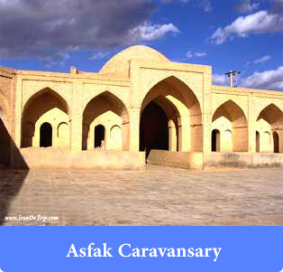 Asfak Caravansary-Caravansaries of Iran