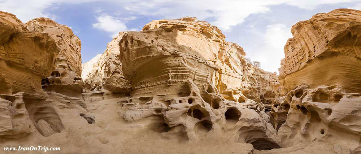 Qeshm Geopark - Chahkooh Canyon - Qeshm Island Geopark