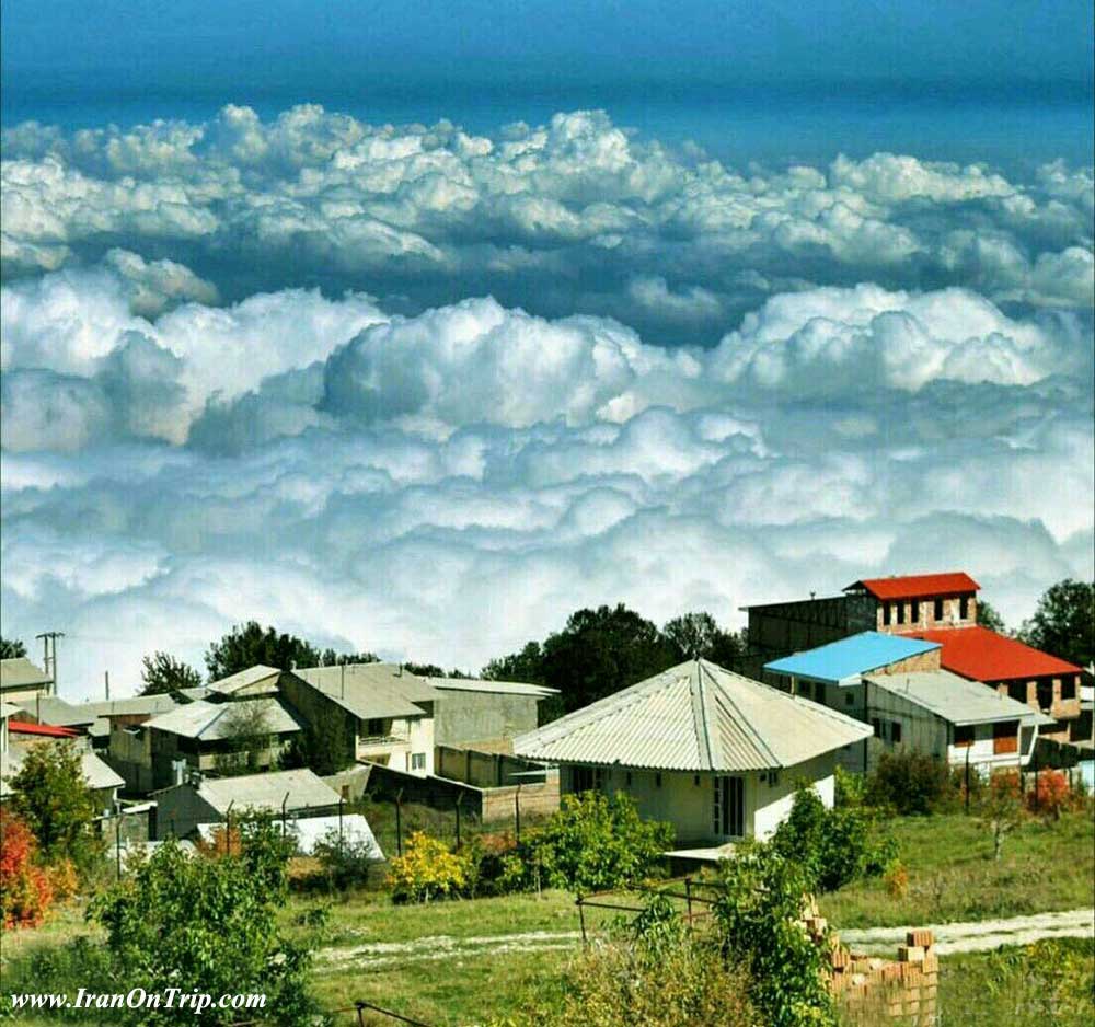 O_tereh and O_gerdgerd waterfalls in Golestan Iran