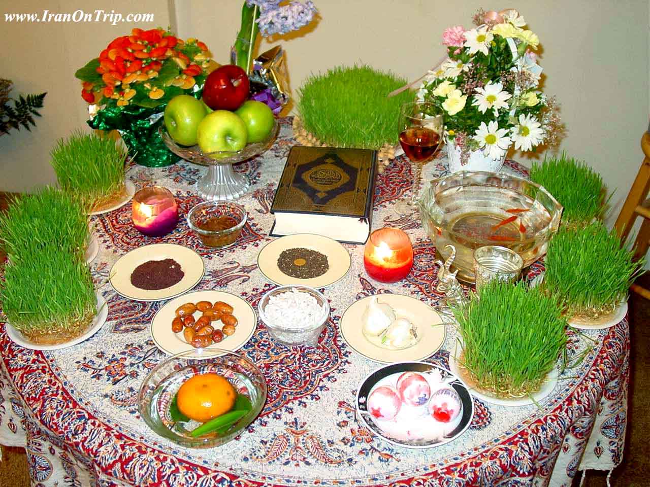 Nowruz in Iran and ceremony