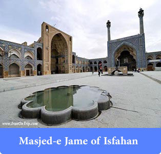 Masjed-e Jame of Isfahan - Historical places of Iran