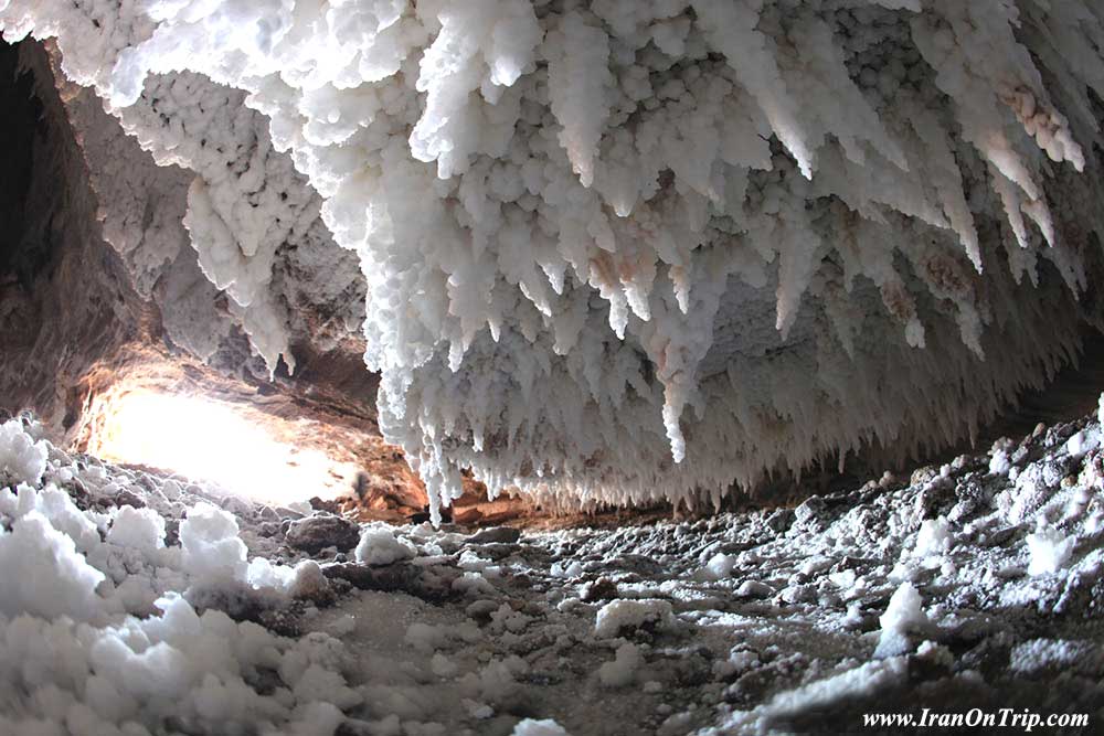 Namakdan Cave of Qeshm Island - Namakdan Cave in Qeshm Island Iran